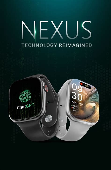 Crossbeats Nexus | 2.01" AMOLED Smartwatch with ChatGPT | Dynamic Island