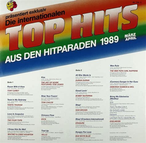 Aus den Hitparaden 1989 März/April – Bertelsmann Vinyl Collection