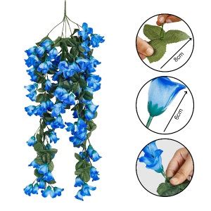 Buy Artificial New Hanging Flower,1PC Artificial Kali Falling Vine ...