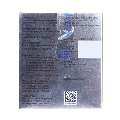 Nurokind-Fast Sugar free Strip | Uses, Side Effects, Price | Apollo ...