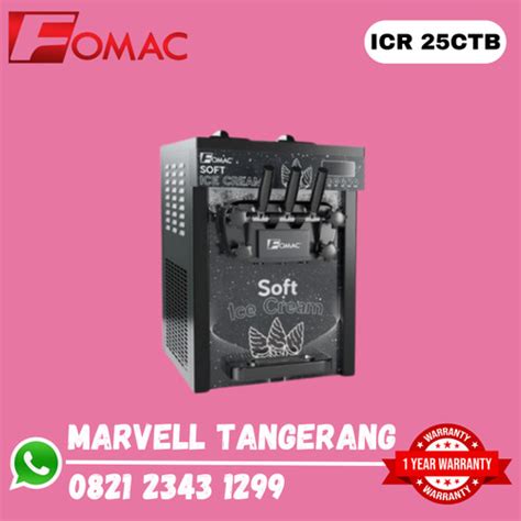 Jual Soft Ice Cream Machine FOMAC ICR 25CTB / Mesin Es Krim - Kab ...