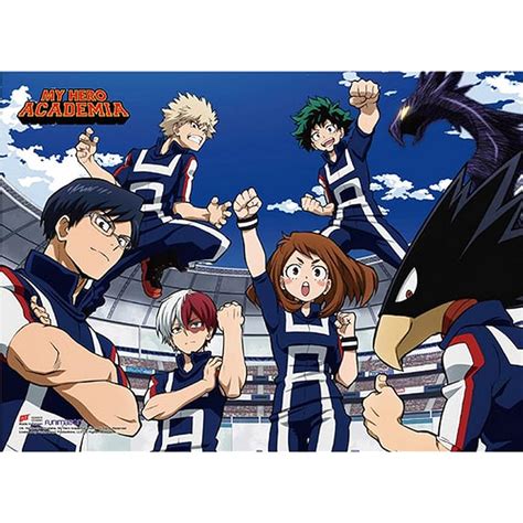 Buy Great Eastern Entertainment My Hero Academia S2 Group 3 Wall Scroll ...