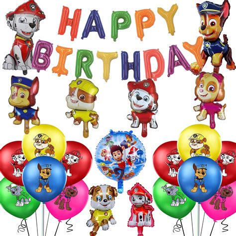 Buy Paw Dog Patrol Party Supplies, Dog Patrol Birthday Party ...