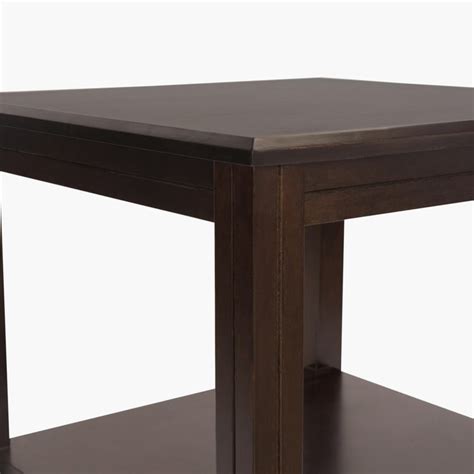Buy Montoya Rubber Wood End Table - Brown from Home Centre at just INR ...