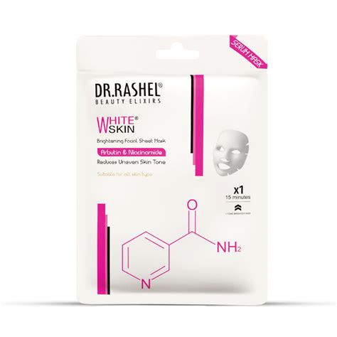 White Skin Sheet Mask with Serum - Dr.Rashel