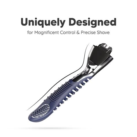 LetsShave Pro Razor Handle – Premium Ergonomic Shaving Handle