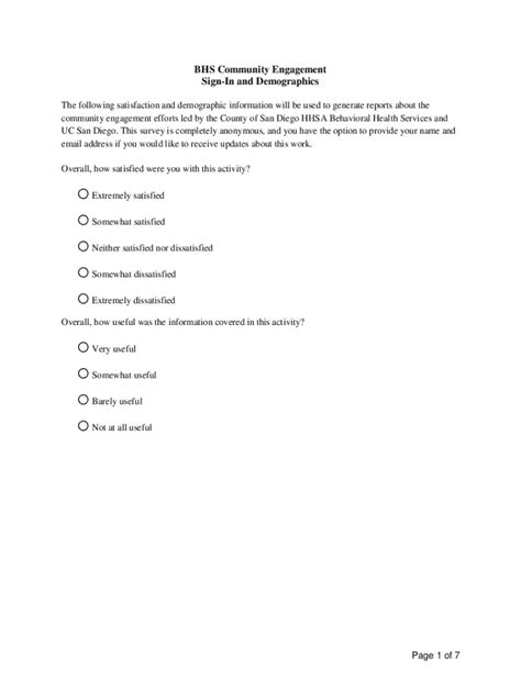 Fillable Online BHS Sign-In/ Demographics Fax Email Print - pdfFiller