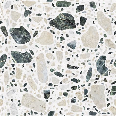 Limestone and Marble, Varied Size Terrazzo - Architextures