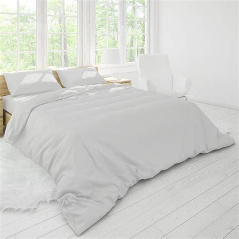 Buy HIMEYA Bliss Percale Solid Double Duvet Cover - 2.74 m x 2.28 m ...