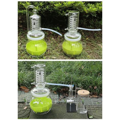 Buy 4000ML Lab Essential Oil Distillation Apparatus DIY Home Water ...