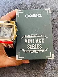 Casio Vintage Series Digital Gold Dial Unisex Watch - A500WGA-9DF(D134 ...