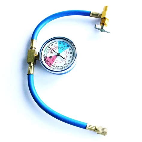 HonsCreat Safe 3226 Can Tap with Gauge - R-134a U-Charge Hose Can to R ...