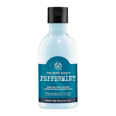 Buy The Body Shop Peppermint Cooling Foot Lotion. 250 ml Online at Low ...
