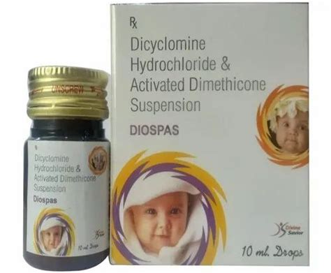 Pediatric Drops - Dicyclomine Hydrochloride And Activated Dimethicone ...