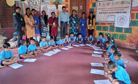 Dussehra Celebration at Pratapnagar Anganwadi – Goa Multi Faculty College