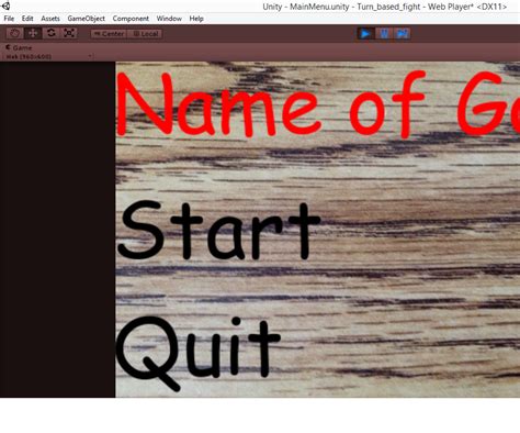 Unity Level Menu 的图像结果