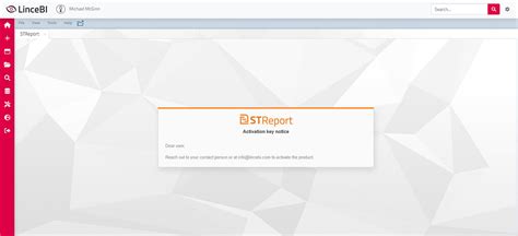 How to get the STReport key? - STReport - LinceBI