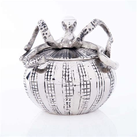 Shop Decorative Octopus Metal Container with Lid Online at Best Price