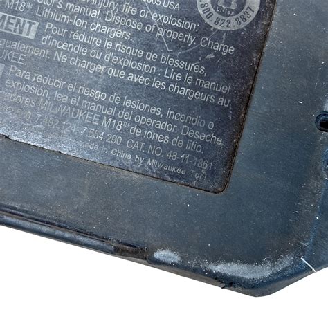 Milwaukee 48-11-1861 M18 18V Li-Ion REDLITHIUM FORGE 6.0 Ah Battery Pack