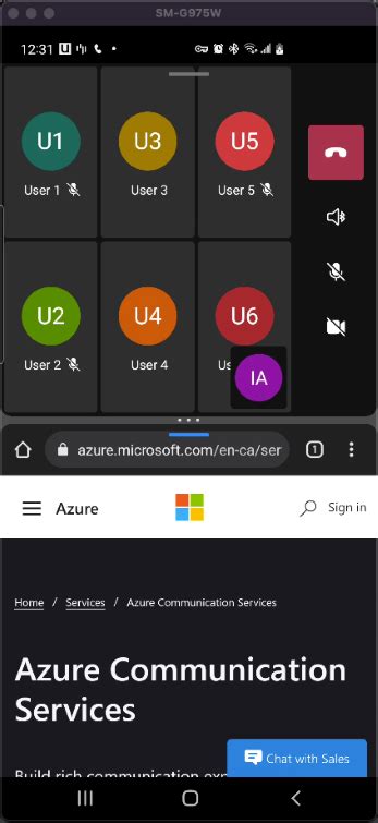 Azure UI 的图像结果