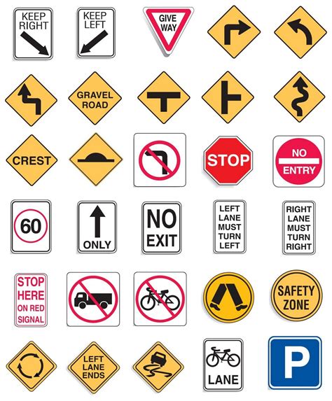 Free Printable Traffic Signs - TheColorSplashHub