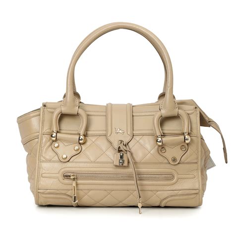 Quilted Leather Manor Bag One Size – Confidential Couture