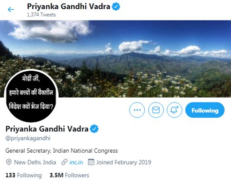 Cong slams Centre on COVID vaccine export; Leaders change profile ...