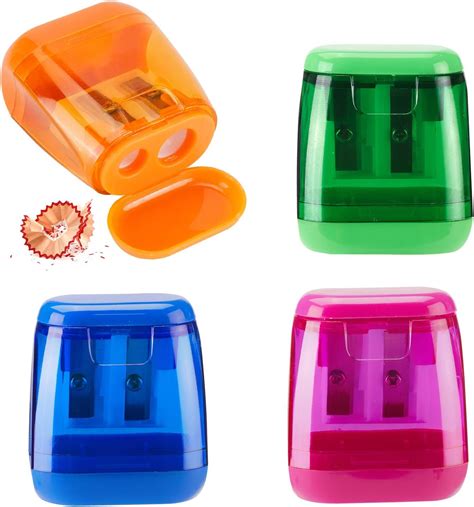 Colored Pencil Sharpeners Manual, Hand Held Small Compact Pencil ...