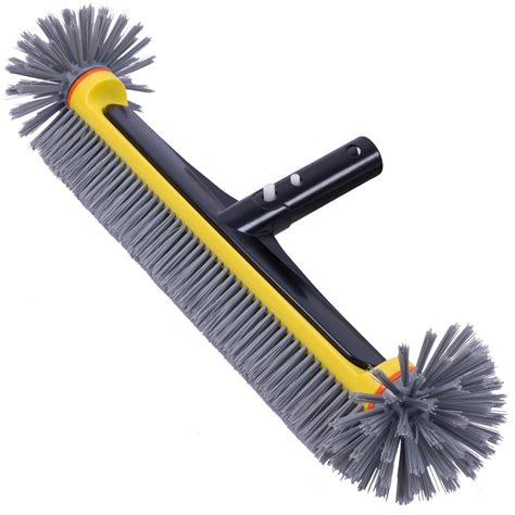 POOLAZA Pool Brush Head with Round Ends, Heavy Duty Pool Brushes for ...