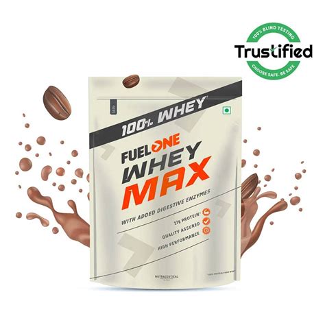 Whey Max at Best Price in India | https://www.fuelone.in/