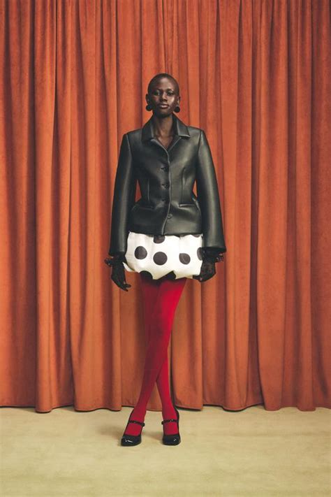 POLKA DOT MINI BALLOON SKIRT HARRY LAMBERT FOR ZARA X DISNEY - White ...