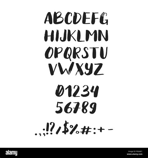 Handwritten Brush Style Calligraphy Cursive Font at Jason Criner blog