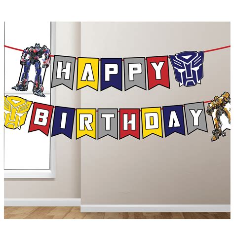 https://www.tikitimes.in Transformers Party Supplies | Optimus Prime ...