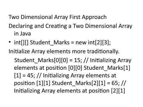 Image result for Java How to Create a Two Dimensional Array