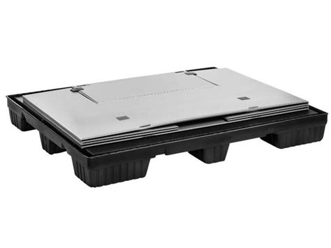 Caisse palette pliable - Mega-Pack 1500 gris-noir | Contact WALTHER ...