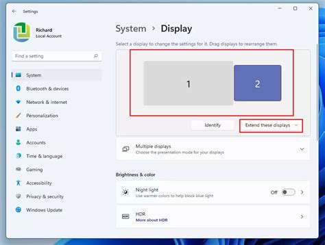 Image result for System Display Windows 11