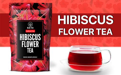 BLUE TEA - Hibiscus Flower Tea - 250 gm (125 Cups) | Caffeine Free ...