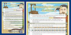 Tudors Facts | KS2 Poster