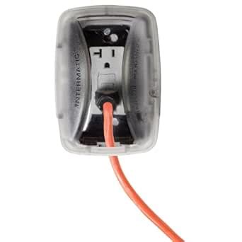 Intermatic Wp5100C Electrical Box, 2.75" Single Gang Plastic While-in ...