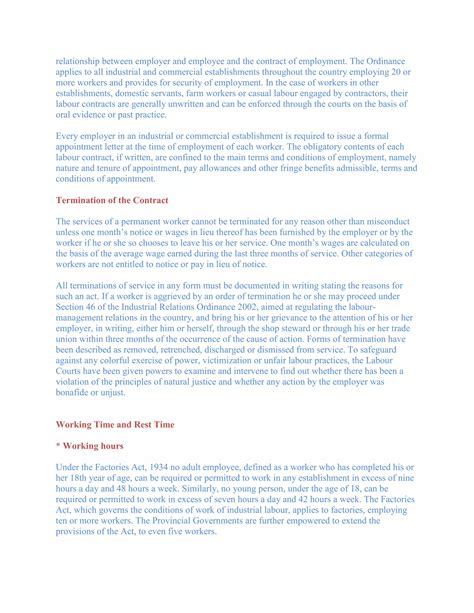 Labour Law Pakistan | PDF