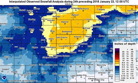 Event Summary: January 21-22, 2017 Blizzard