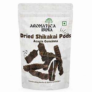 Buy Aromatica India Natural Dried Shikakai Pods | Acacia Concinna | 100 ...
