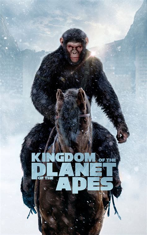 Kingdom Of The Planet Of The Apes | Poster By Grievity - kingdom of planet of the apes