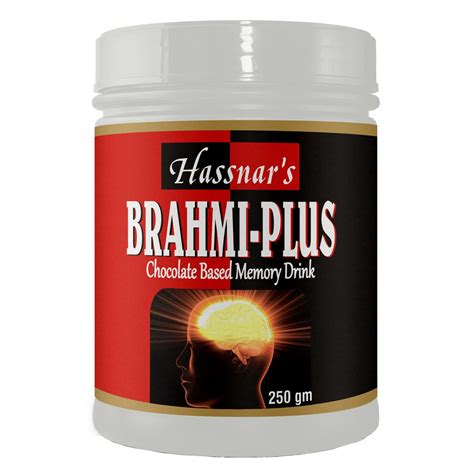 Hassnar's BRAHMI PLUS Powder, A Chocolate-Based Drink for Students And ...