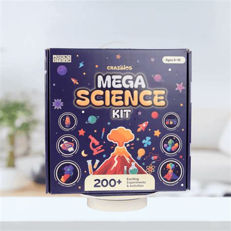 Mega Science Kit | School Projects |For 3 to 4 Learners | Ages 4 to 16 ...