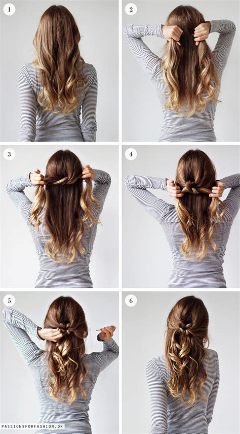 Weekly hairstyle: tie a knot (Passions for Fashion) | Hair styles, Long ...