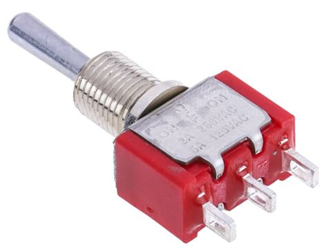 RS PRO | RS PRO Toggle Switch, Panel Mount, On-Off-On, SPDT, Solder ...