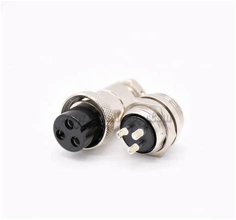 Electronic Connectors - 3 PIN CABLE TYPE MRS GX20 CONNECTOR Wholesaler ...