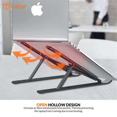 Tukzer Imported Laptop Stand Notebook Riser 6 Level Height Angle ...
