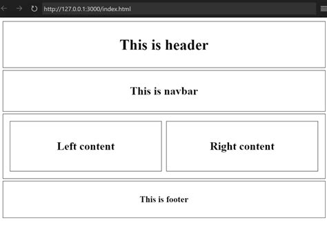 Image result for Web Page Layout